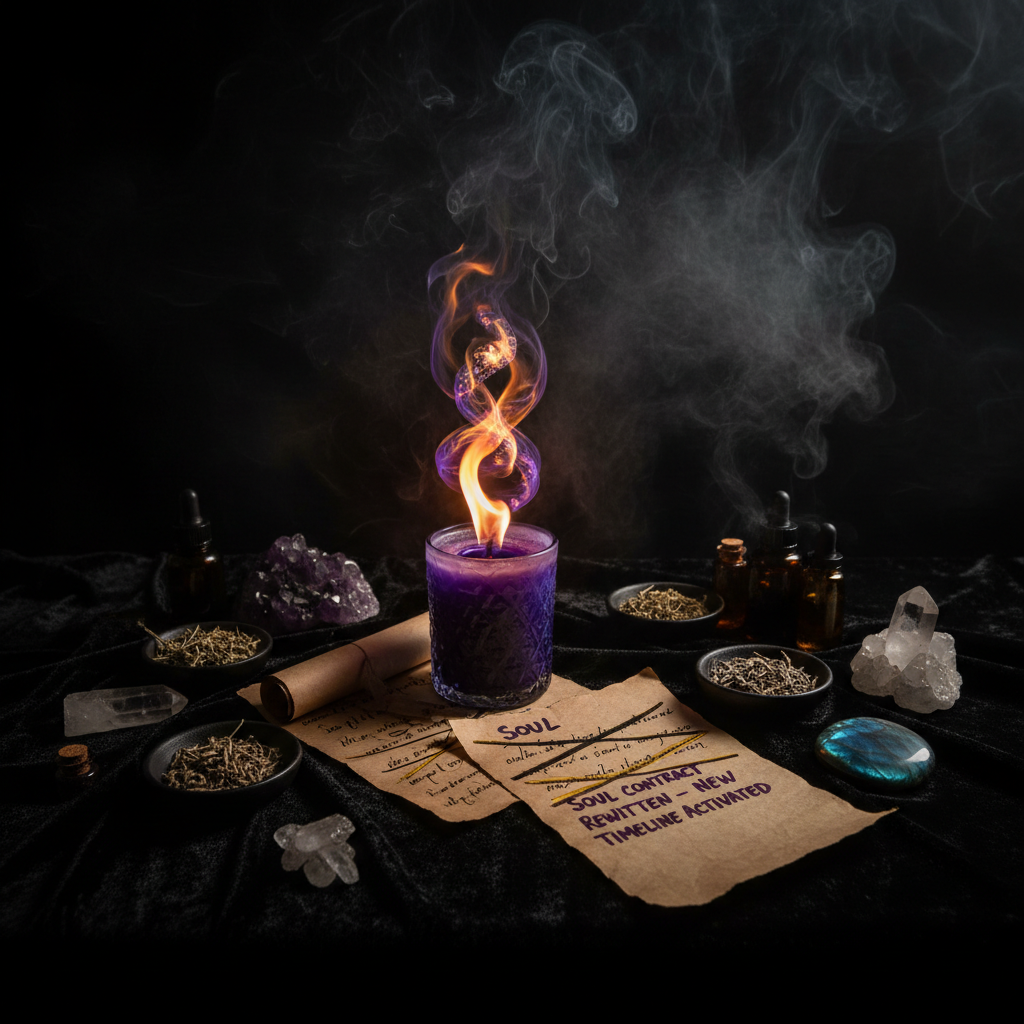 Soul Contract Rewrite Candle Working (Done-For-You)