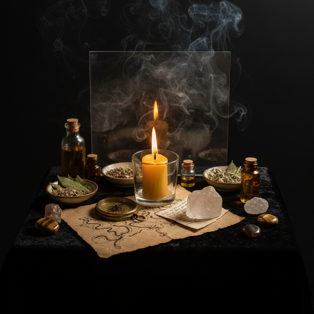 Road Return / Lost Path Restoration Candle Working