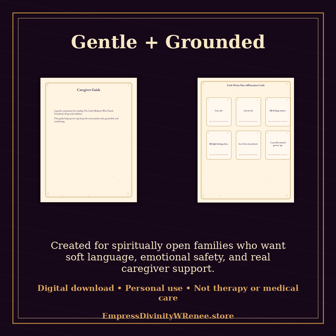 Little Divine Ones gentle and grounded safety image