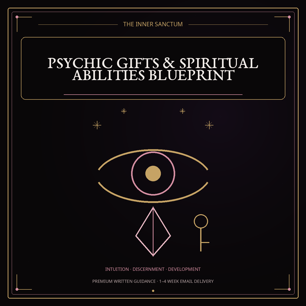 Psychic gifts and spiritual abilities blueprint cover