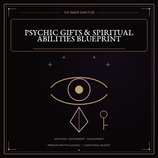 Psychic gifts and spiritual abilities blueprint cover